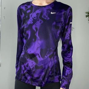 Nike Dri-Fit long sleeve running shirt